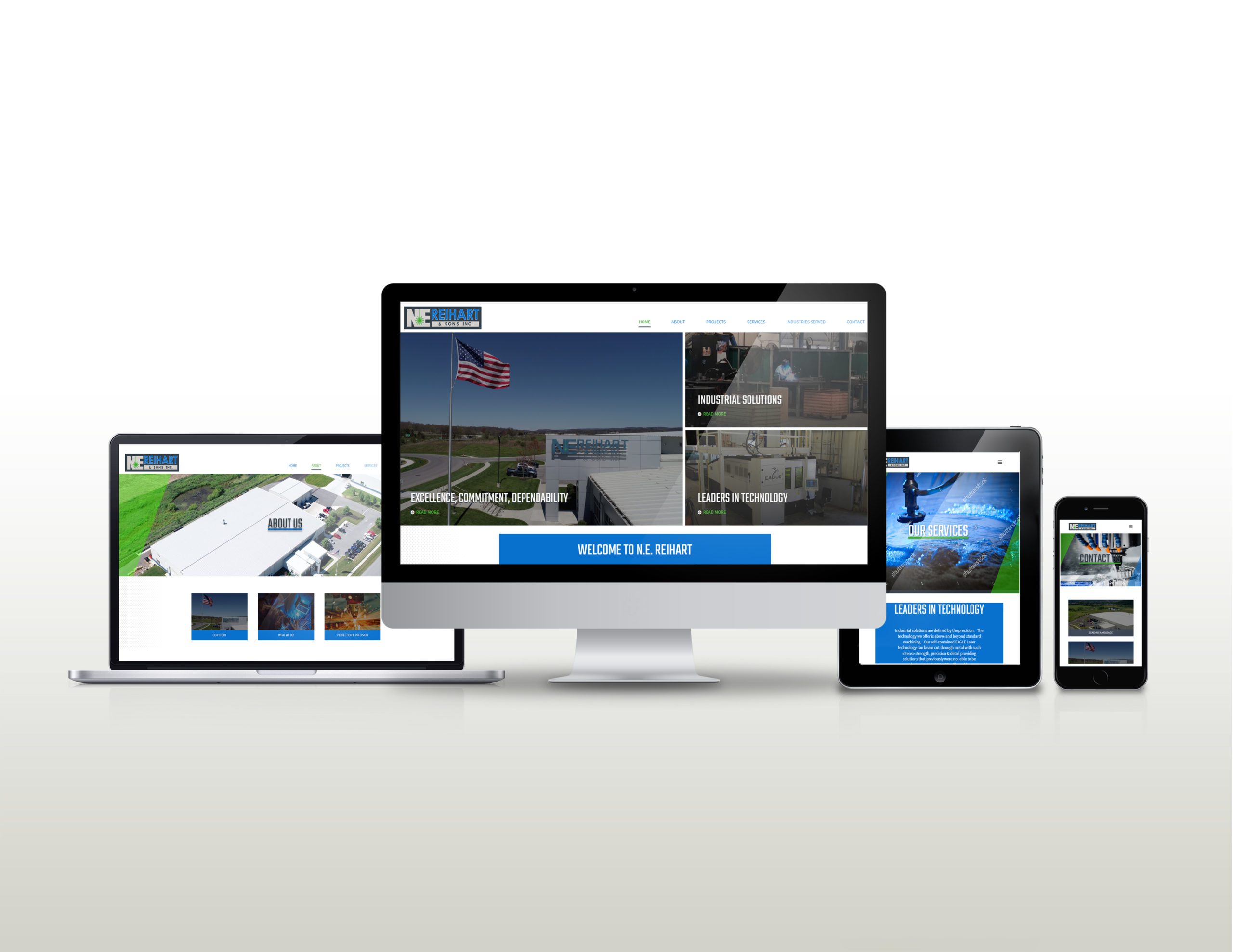 NER mock up template